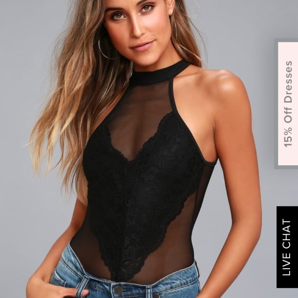 Lace body suit